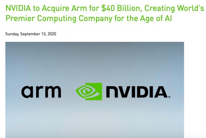 英伟达收购Arm后，华为海思等中国企业该怎么办|英伟达|黄健森|nvidia