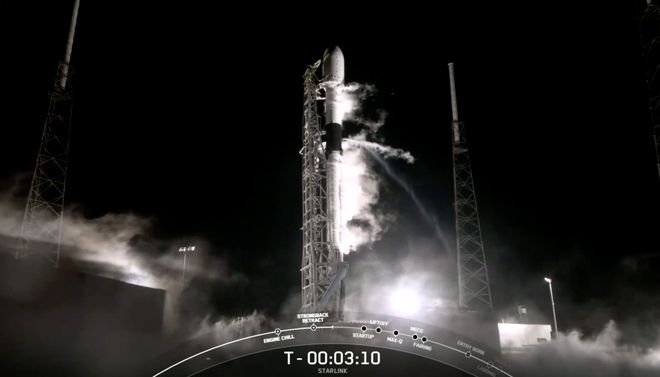 SpaceX再送60颗星链卫星入轨 助推器回收失败|spacex|火箭|着陆